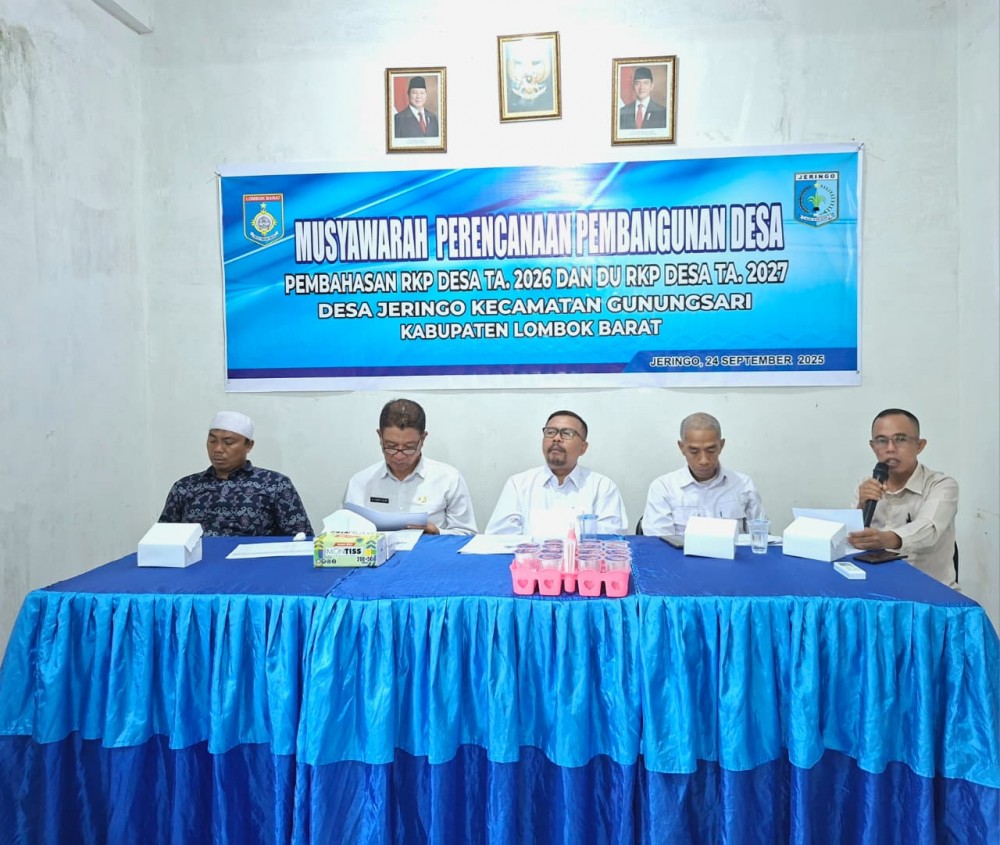 MUSRENBANGDES JERINGO 2025: MENYATUKAN ASPIRASI, MERANCANG MASA DEPAN, MEMBANGUN HARAPAN